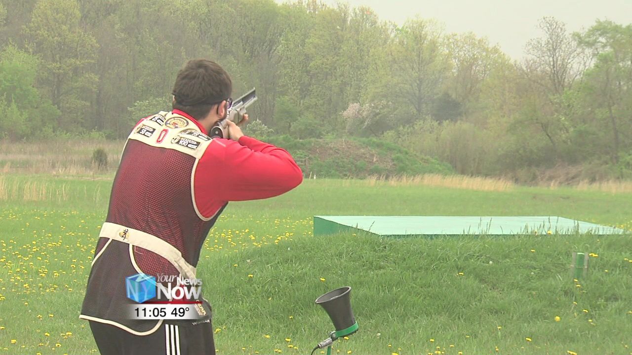 Young people compete in trap shooting at Moulton Gun Club.jpg
